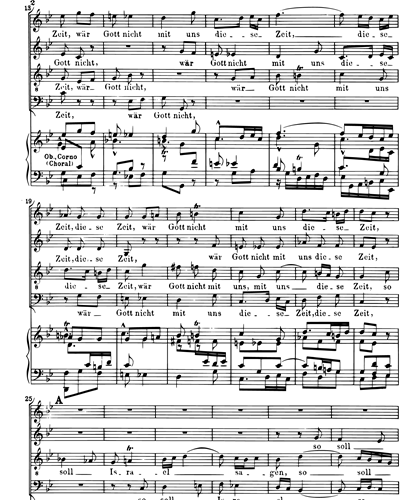 Kantate BWV 14 „Wär Gott nicht mit uns diese Zeit“