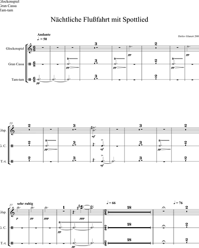 Glockenspiel & Bass Drum & Tam-Tam