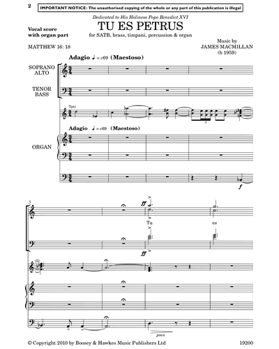 Vocal Score