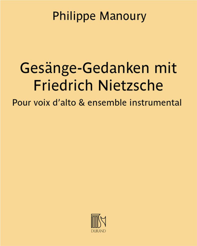 Gesänge-Gedanken mit Friedrich Nietzsche