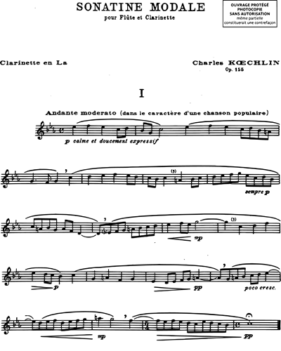 Sonatine modale Op. 155