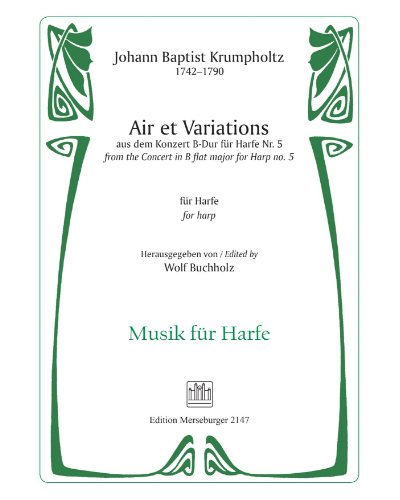 Air and Variations (from the Harp Concerto No. 5 in Bb major)