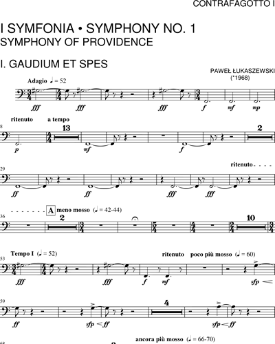 Symphony No. 1 - Symphony of Providence