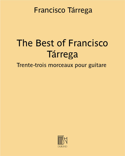 The best of Francisco Tárrega