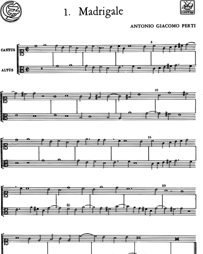 Antologia di brani polifonici a 2-3-4 voci nelle chiavi antiche 