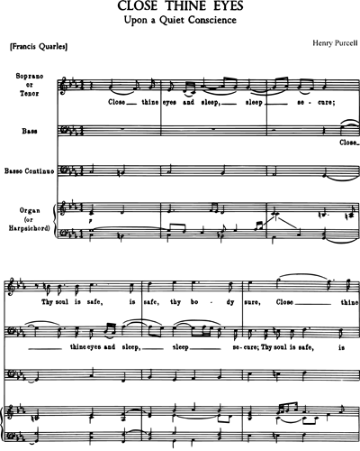 Soprano/Tenor (Alternative) & Organ/Harpsichord (Alternative)