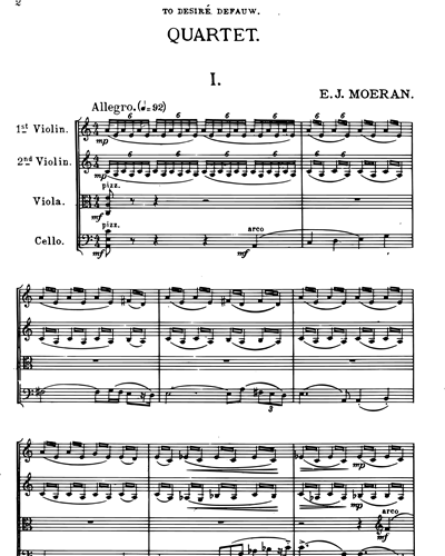 String Quartet in A minor
