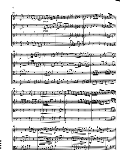 String Quartets, op. 3 Nos. 4-6