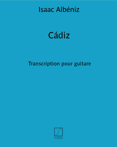 Cádiz (extrait n. 4 de la "Suite Espagnole") - Transcription pour guitare
