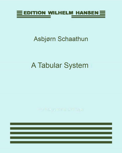 A Tabular System 