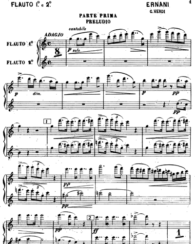 Flute 1 & Flute 2/Piccolo