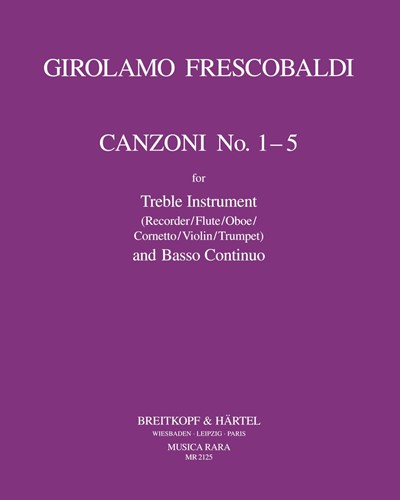 Canzoni Nr. 1-5