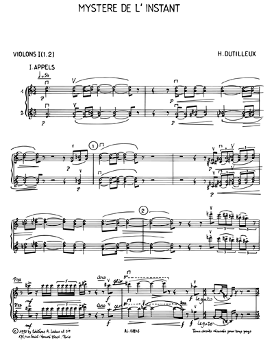 Violin 1 - 1 & Violin 1 - 2
