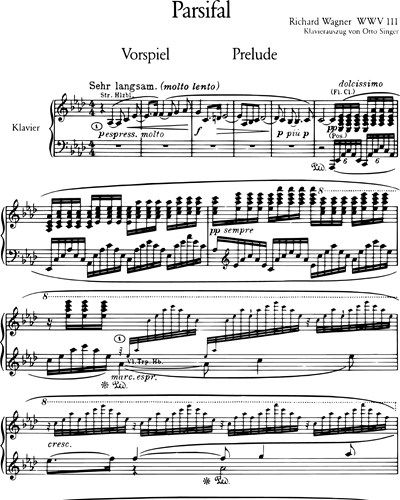 Parsifal WWV 111 - Oper in 3 Akten