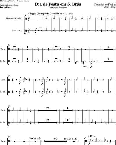 Cymbal/Bass Drum