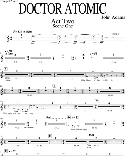 [Act 2] Trumpet 2 in C