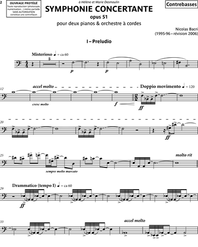 Symphonie Concertante Op. 51