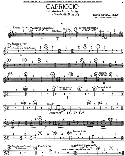 Bass Clarinet in Bb/Clarinet 3