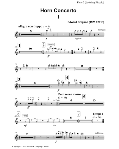Horn Concerto [Revised 2013]