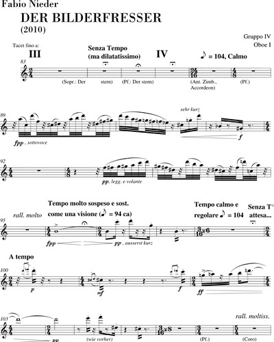 [Group 4] Oboe 1