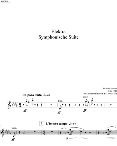 Elektra Suite, op. 58