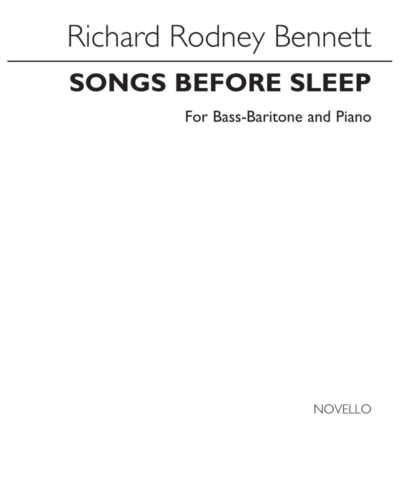 Songs before Sleep