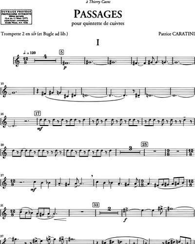 Trumpet in Bb 2 (Alternative)/Bugle (Optional)