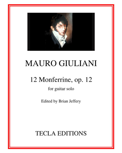 12 Monferrine, Op. 12