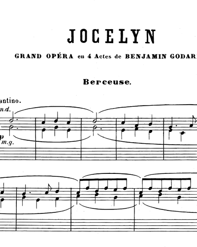 Berceuse De Jocelyn No. 2