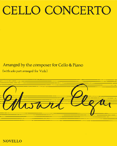 Cello Concerto in E minor, op. 85