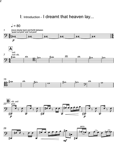 Heaven lay close II - String Quartet n. 9
