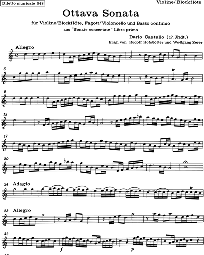 Sonata No. 8 in G major