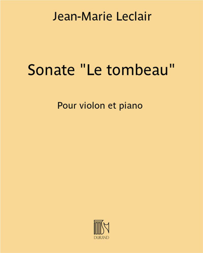 Sonate "Le tombeau"