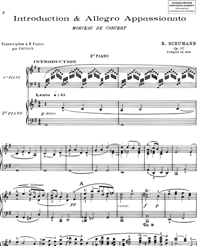 Introduction et allegro appassionato Op. 92