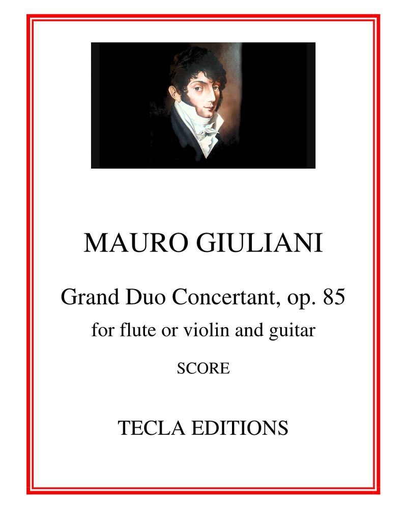 Grand Duo Concertant, op. 85