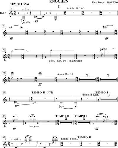 Clarinet 3/Bass Clarinet