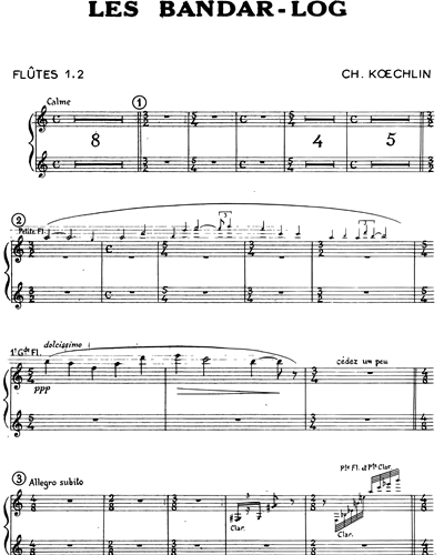 Flute 1 & Flute 2