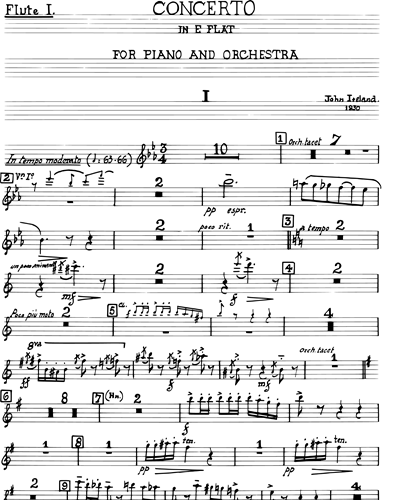 Piano Concerto in E-Flat