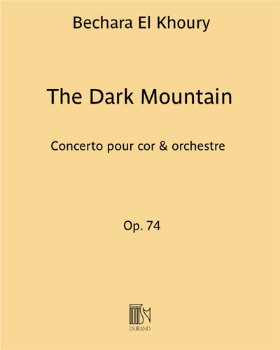 The Dark Mountain Op. 74