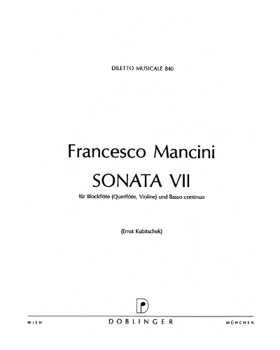 Sonata VII in C major