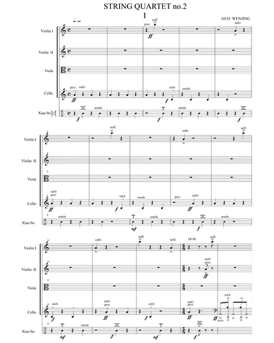 String Quartet n. 2 Op. 28