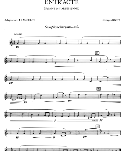 Baritone Saxophone (Alternative)