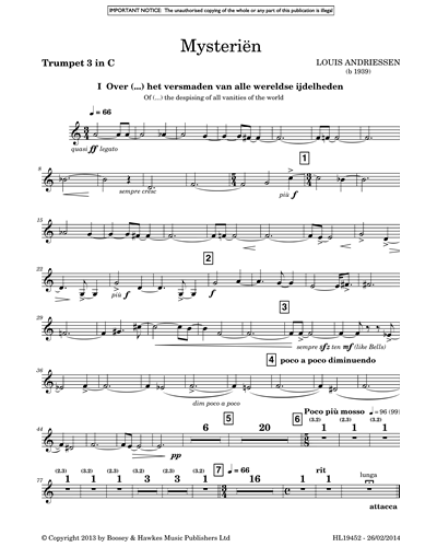 Trumpet 3 in C