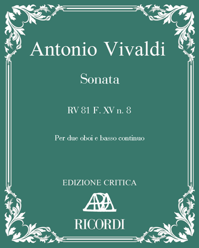 Sonata RV 81 F. XV n. 8