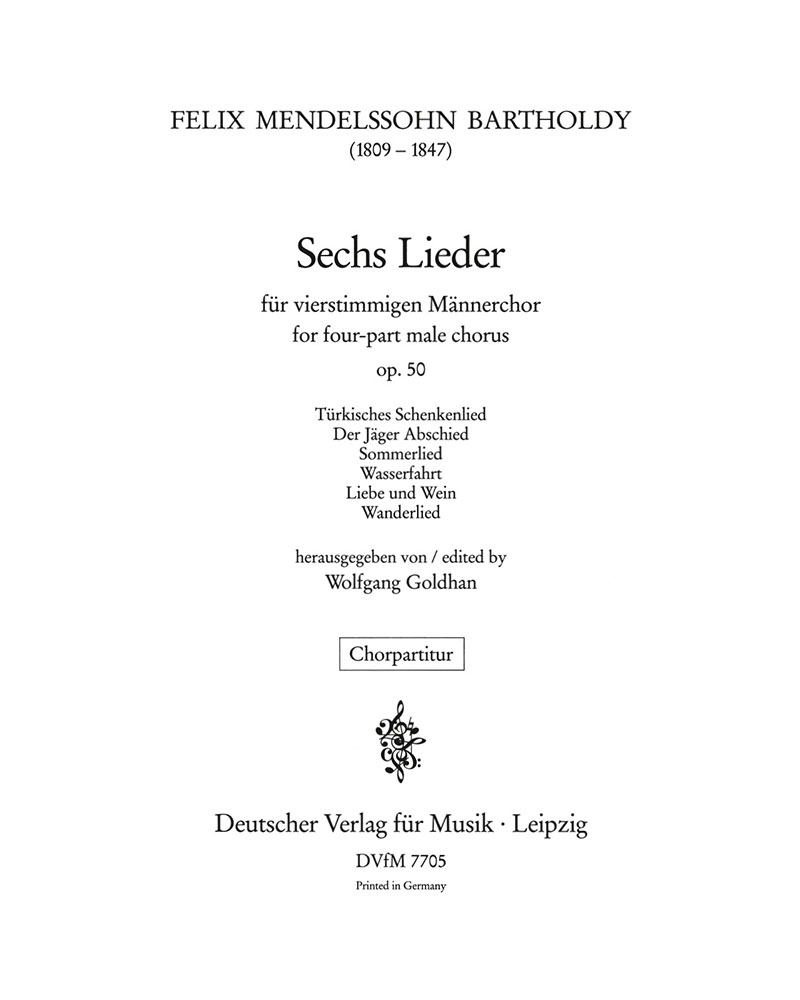 6 Lieder, op. 50