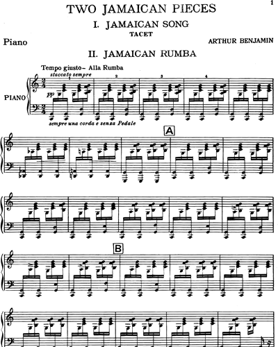 Two Jamaican Pieces