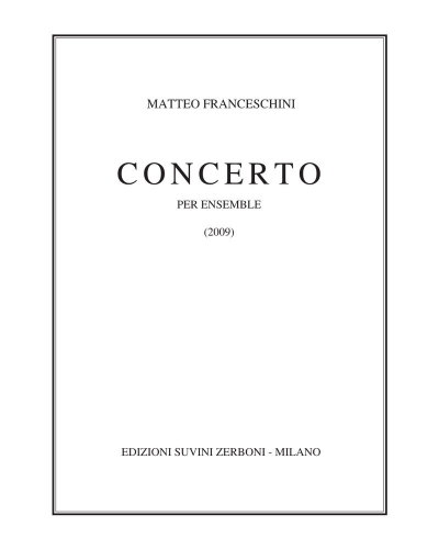 Concerto for Mixed Ensemble
