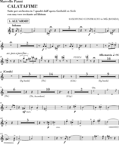[Band] Alto Saxophone