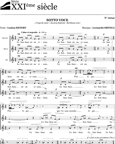 Sotto voce