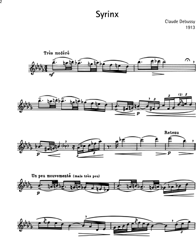 15 Solos pour flûte du XXᵉ siècle